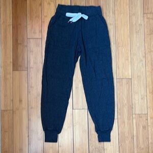 Dark Grey Aerie Joggers - XXS